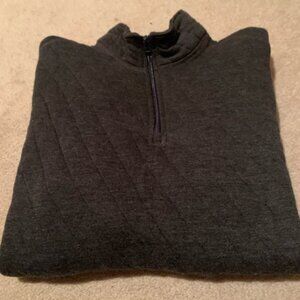 J Crew Quarter Zip Quilted Pullover